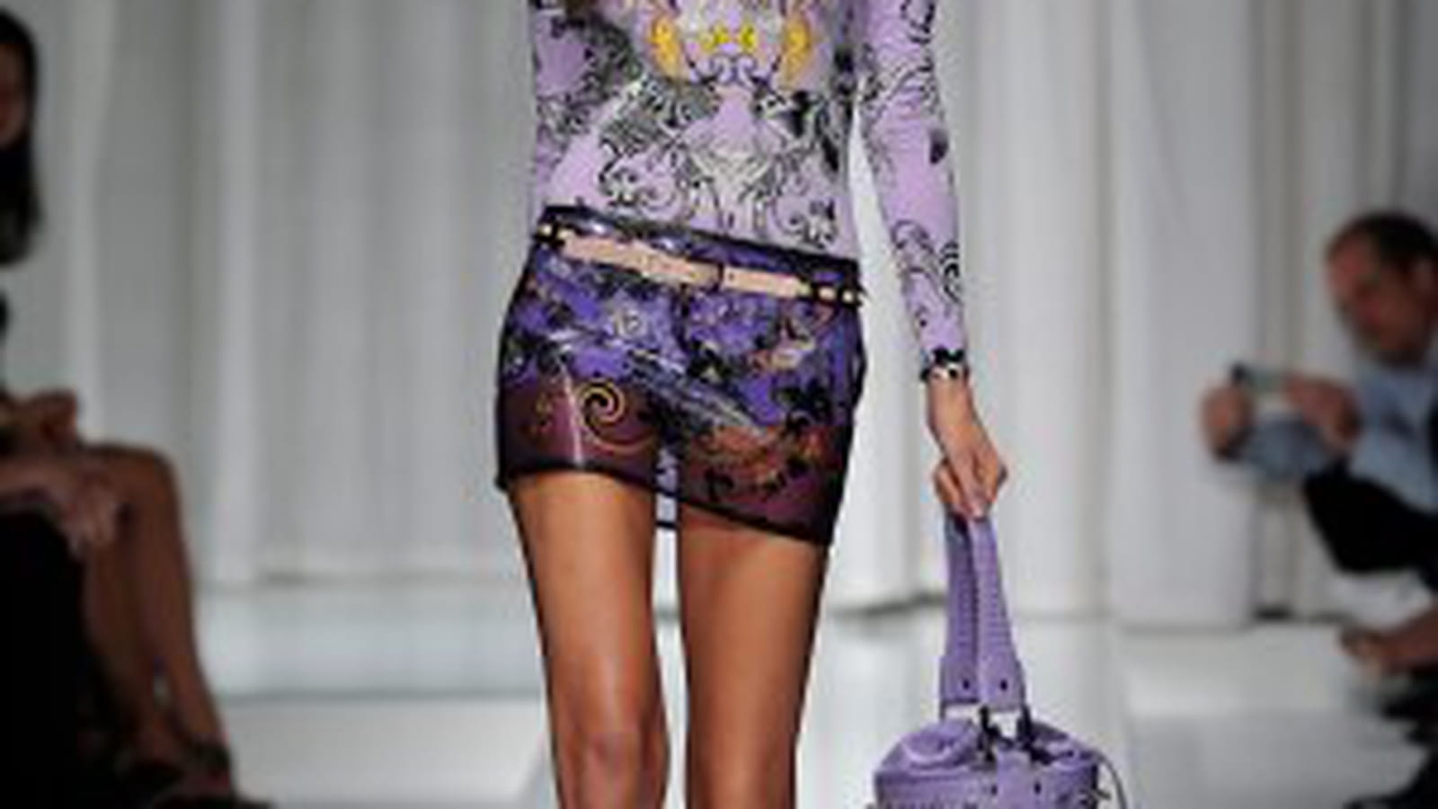 La robe Versace