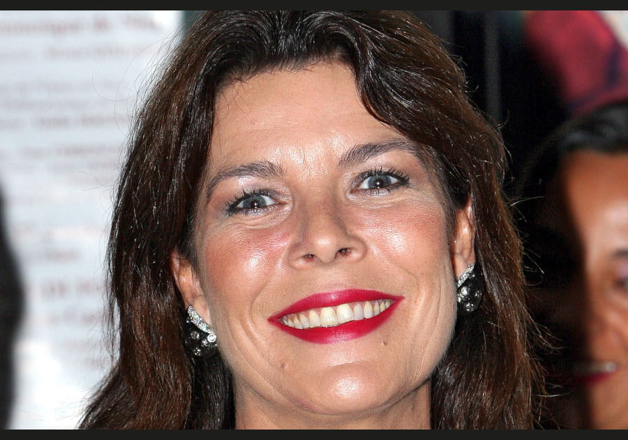 La bouche framboise de Caroline de Monaco