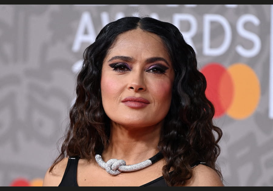 Top&nbsp;: le maquillage rock de Salma Hayek