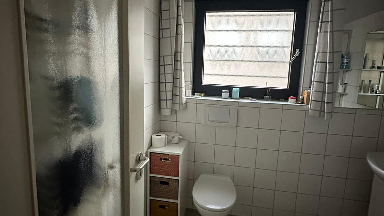 Salle de bains avant