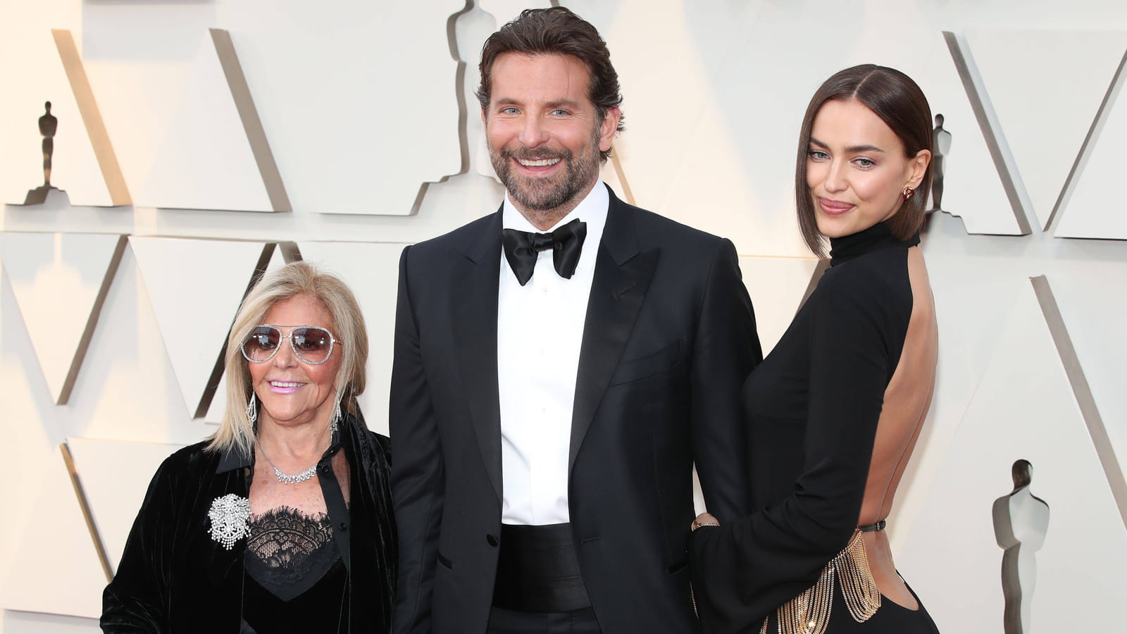 Gloria Campano, Bradley Cooper, Irina Shayk 