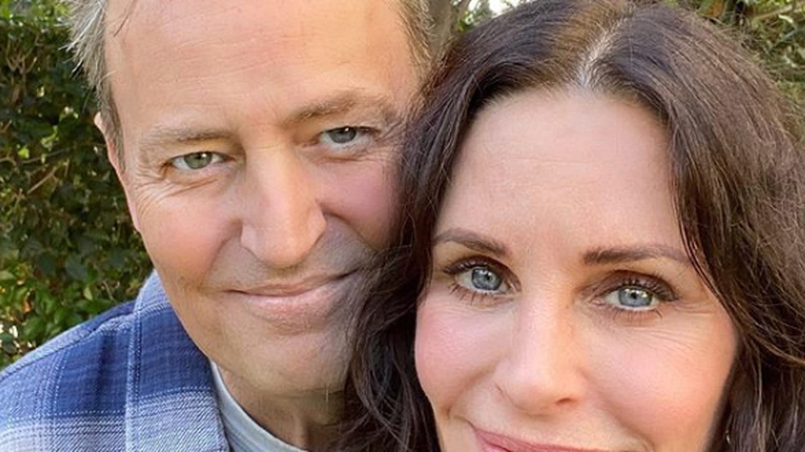 Matthew Perry et Courteney Cox