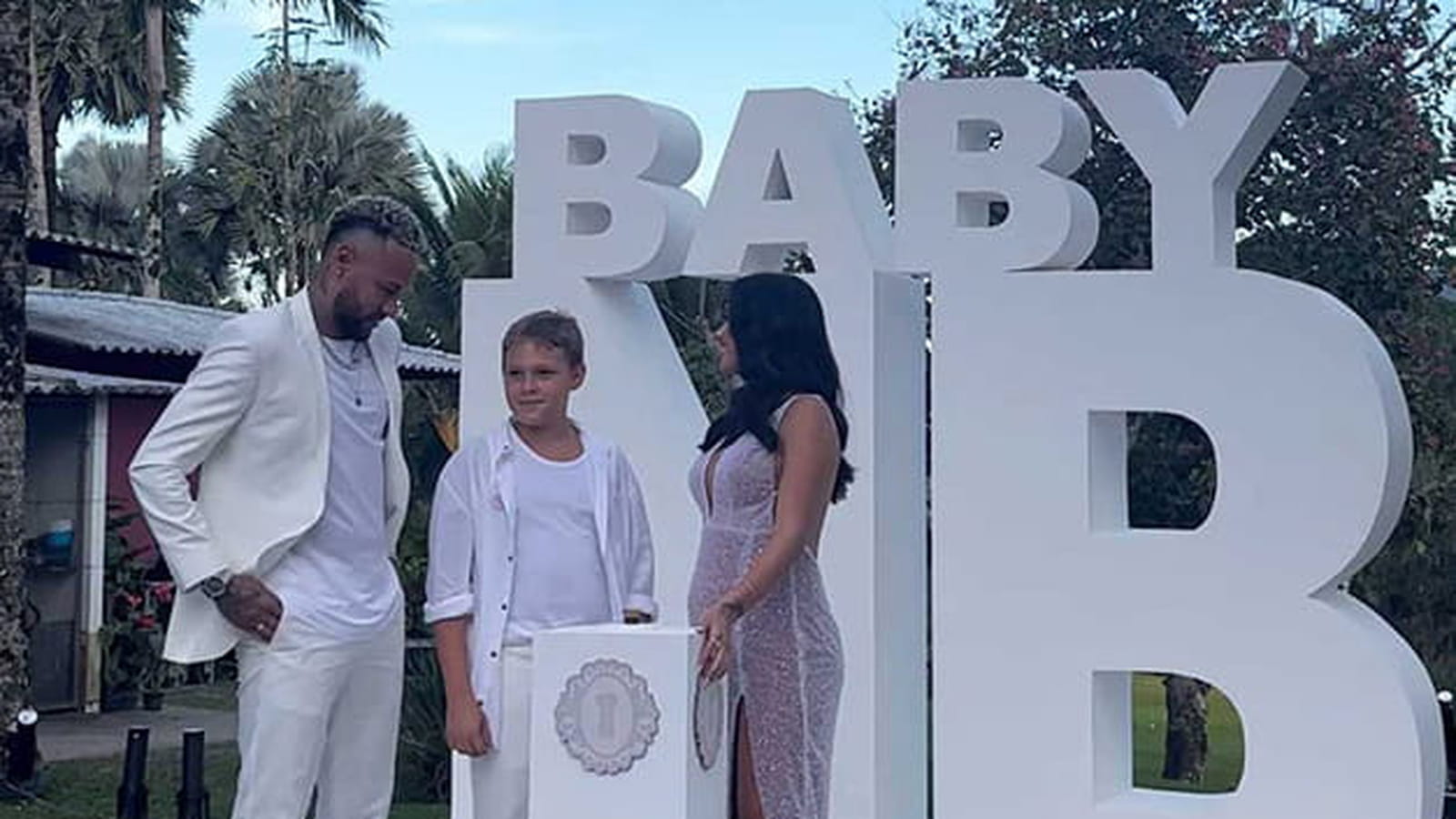 Neymar, Bruna Biancardi et Davi Lucca, le fils du footballeur