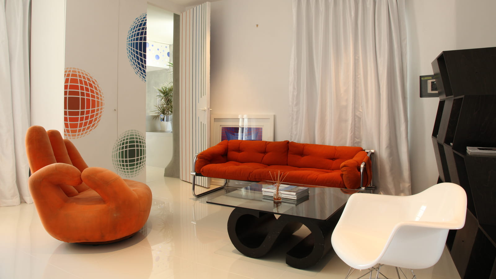 Salon tricolore