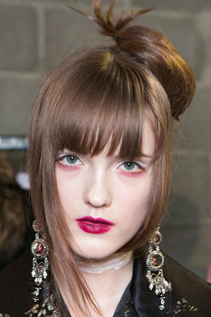 Le chignon flou chez Antonio Marras