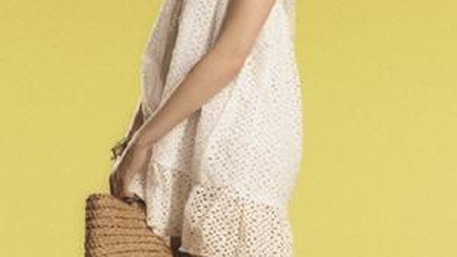 Robe blanche de Bel Air