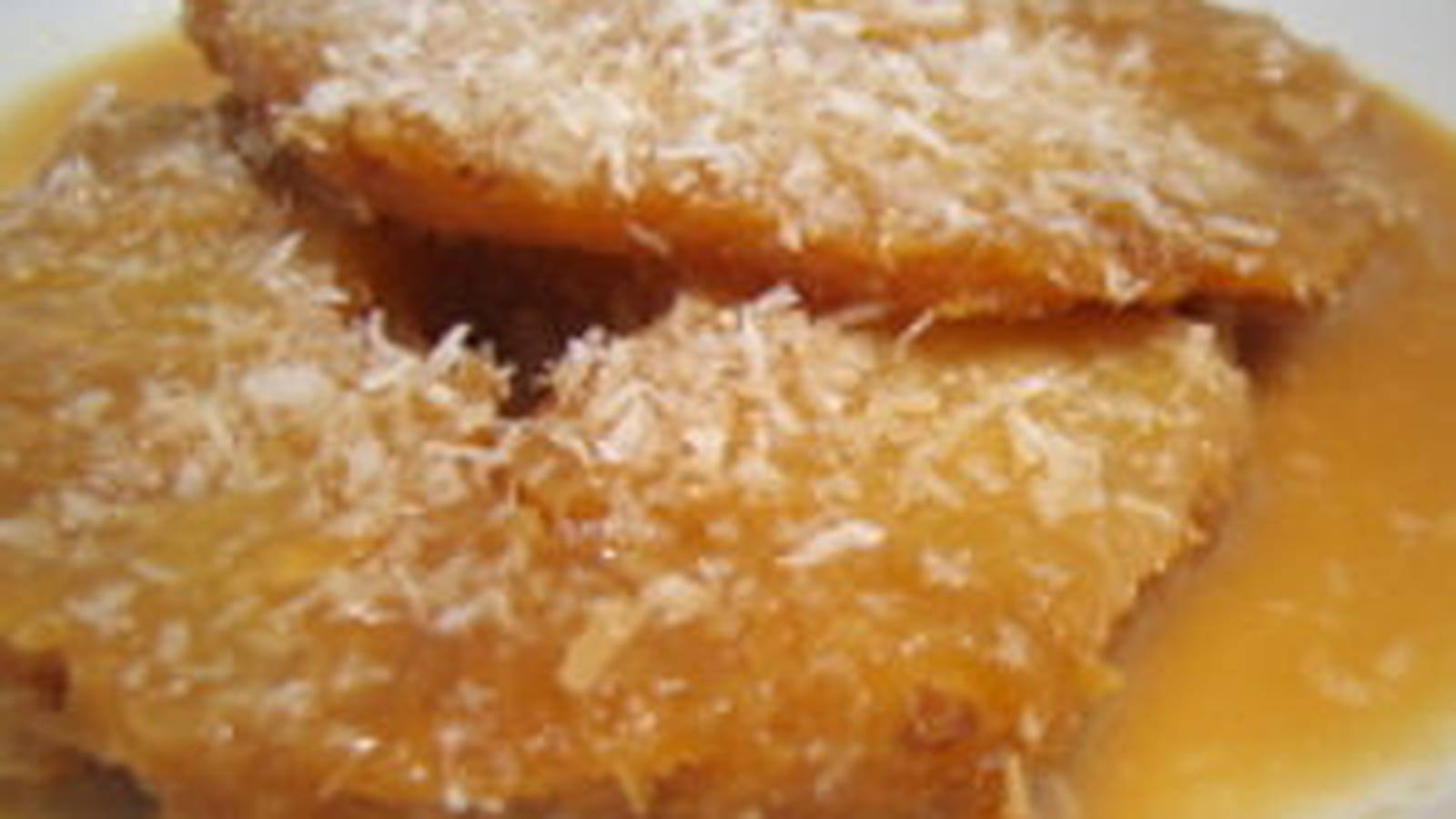 Ananas au caramel