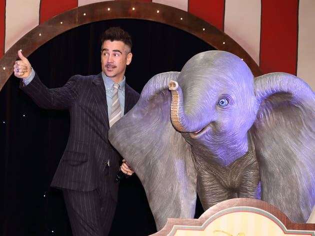 Colin Farrell et Dumbo sont les stars de l'avant-premi&egrave;re du film &agrave; Tokyo