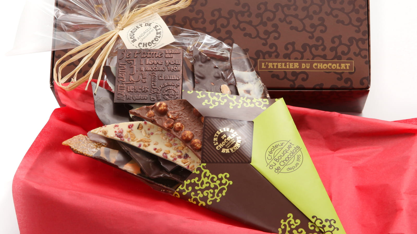 Mon bouquet d'amour de l'Atelier du Chocolat