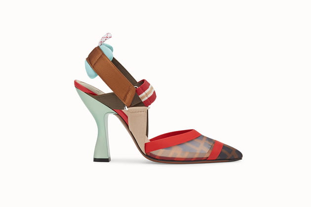 Escarpins "Colibri" de Fendi