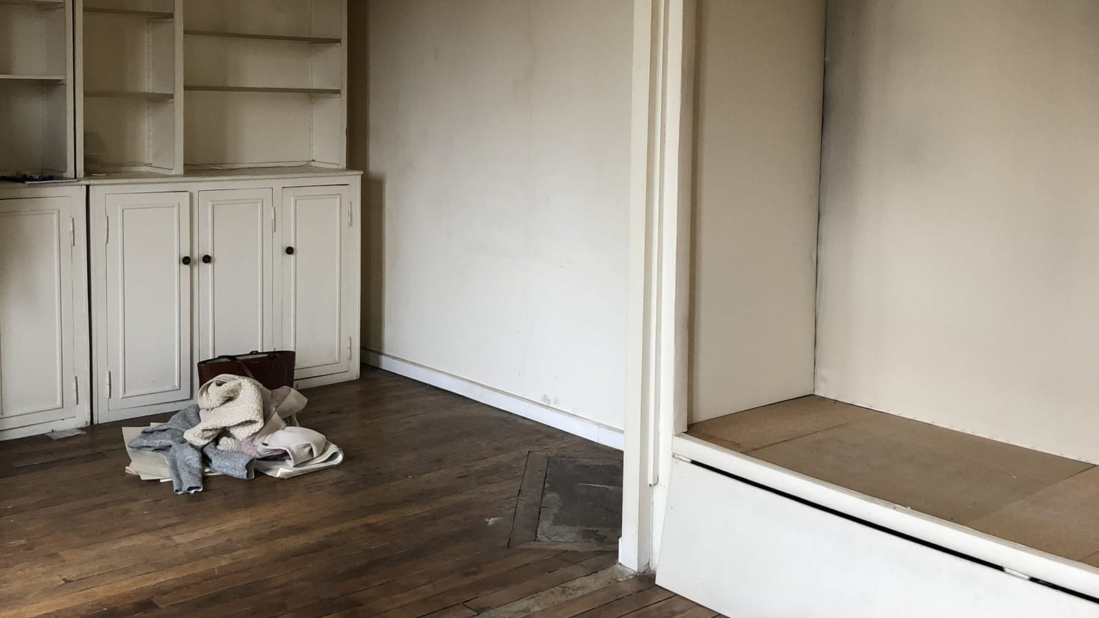 Salon à l'abandon 