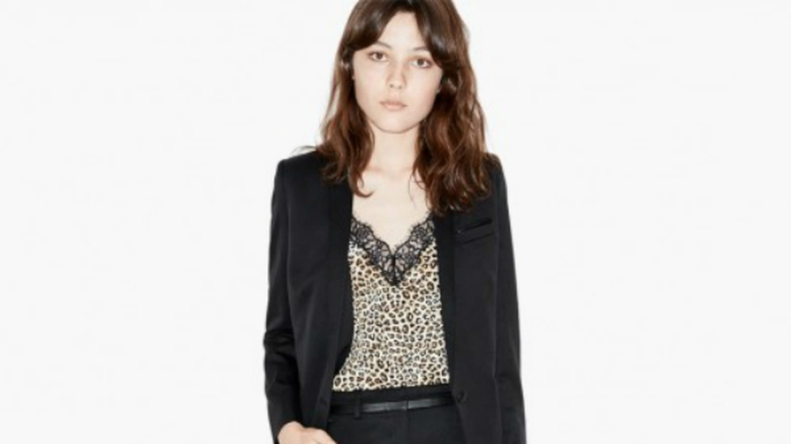 Pantalon, veste et top The Kooples
