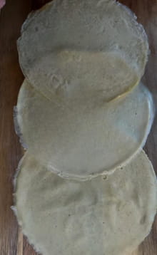 Bûche crêpes : Etape 3
