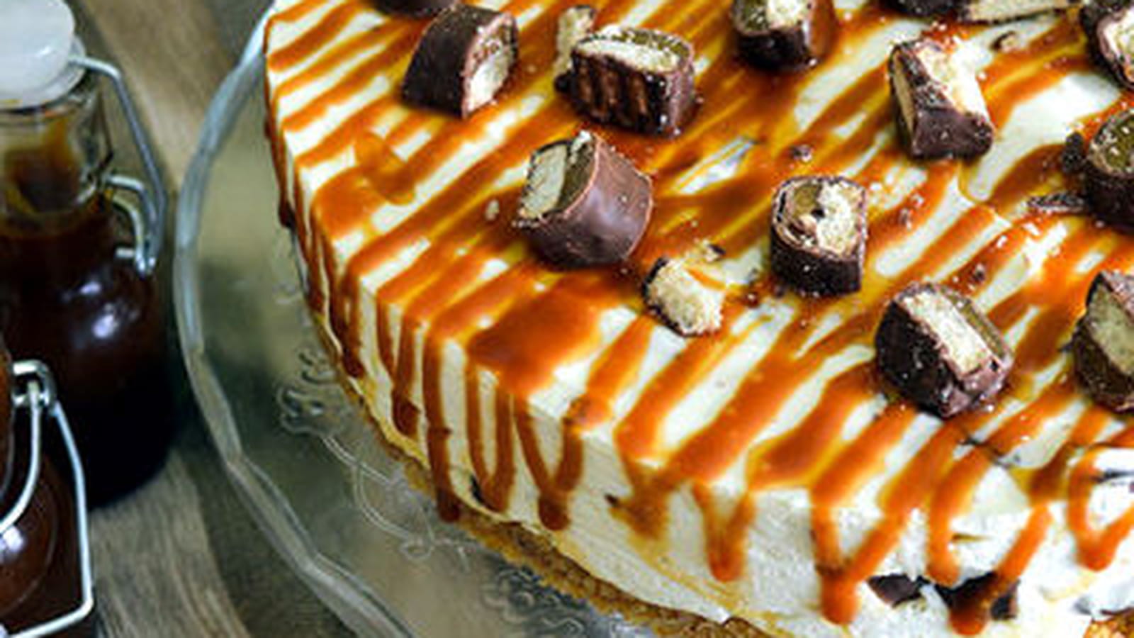 Cheesecake sans cuisson Twix