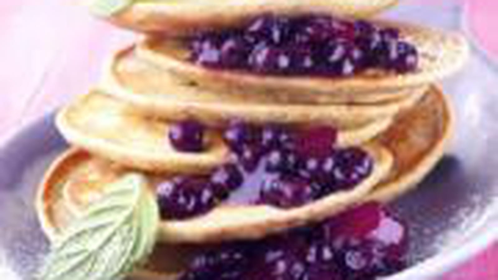 Galettes de sarrasin myrtilles
