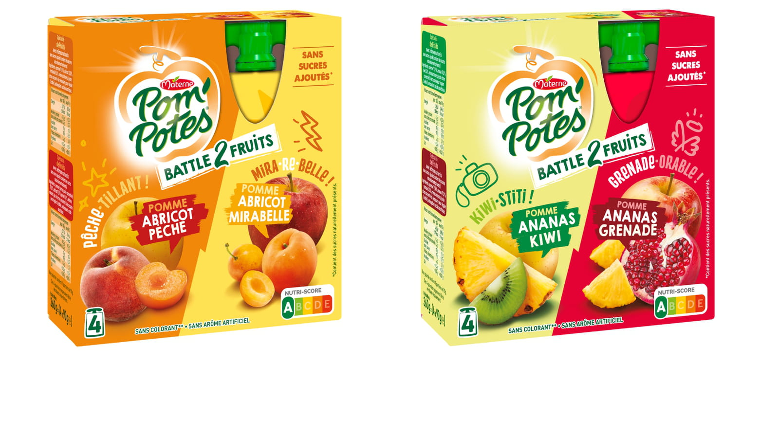 Les Pom'Potes aux multiples saveurs