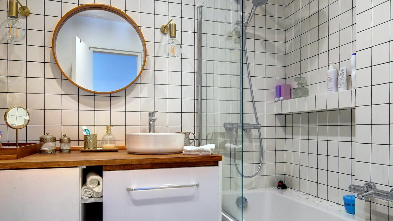 Salle de bains après 