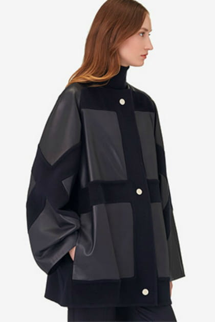 Manteau "Mix cachemire" de Hermès