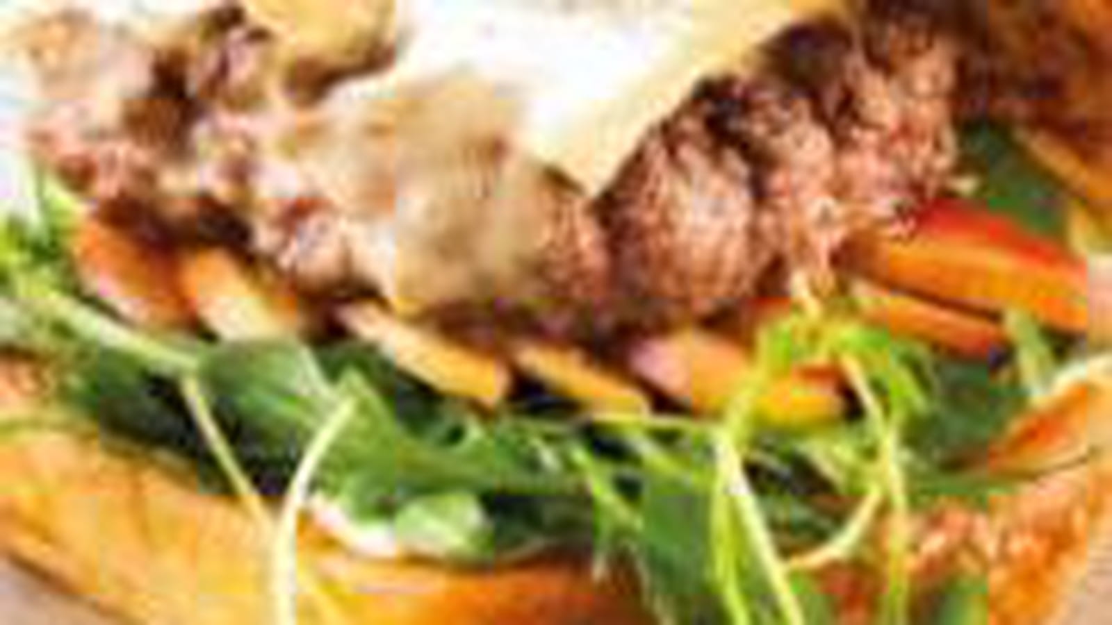 Burger au Brie de Meaux