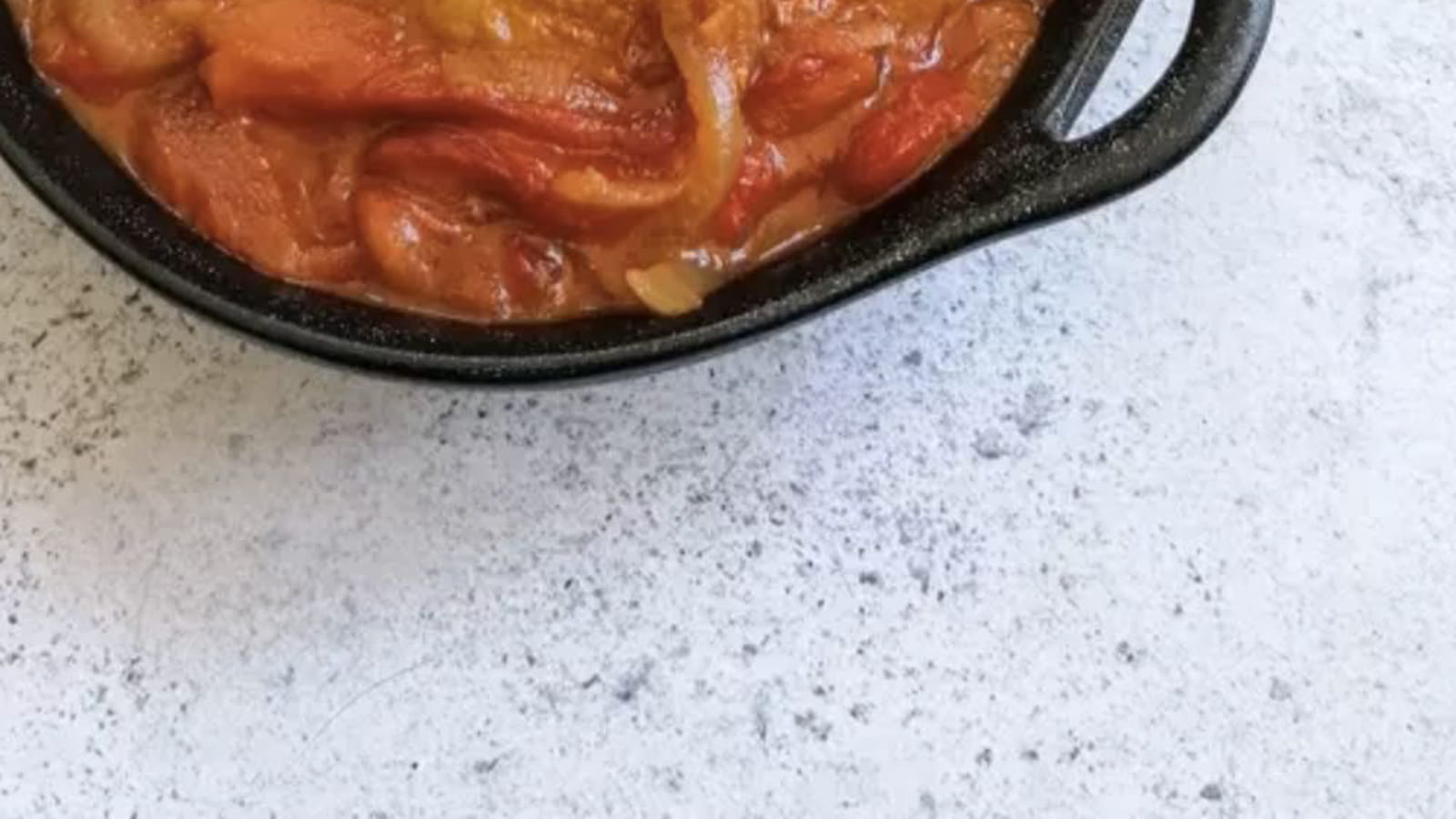 Poulet basquaise savoureux