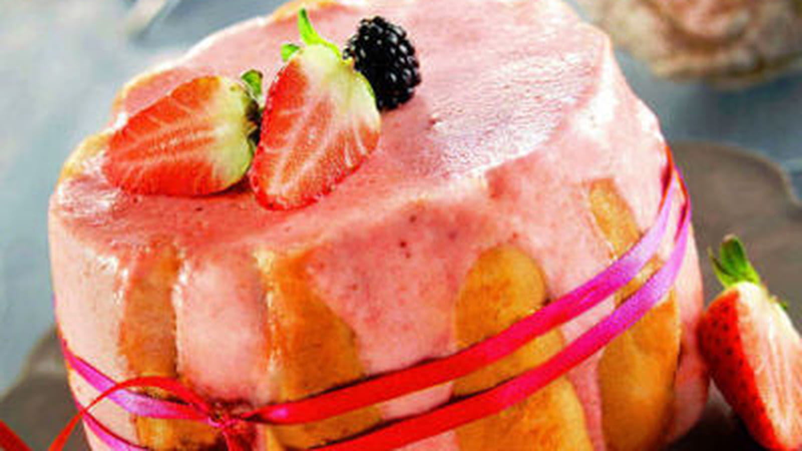 Charlotte aux fraises 