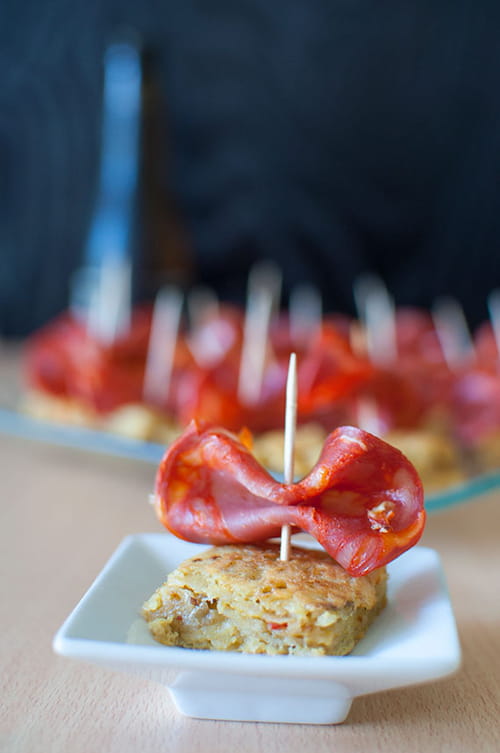 Tortilla espagnole au chorizo