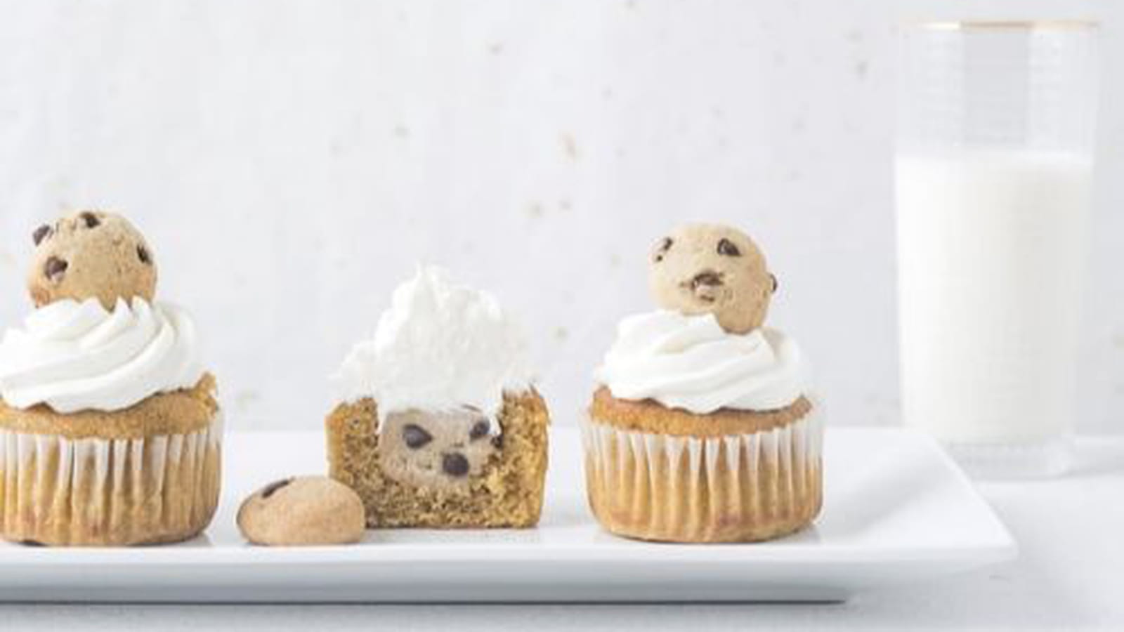 Cupcakes à la pâte de biscuits