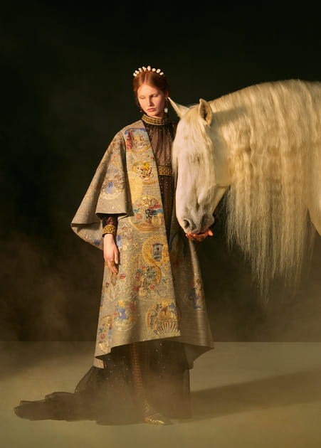 Christian Dior Haute Couture printemps-&eacute;t&eacute; 2021&nbsp;look 28