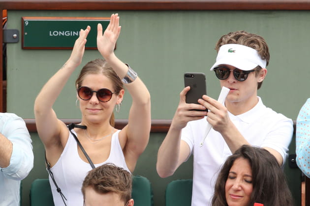 Rod Paradot et sa compagne Jade Legrand, concentr&eacute;s