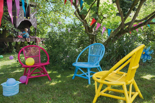 Chaise en rotin de Jardiland