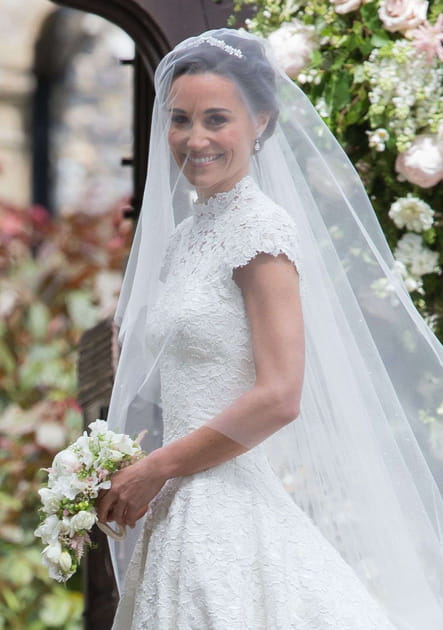 Pippa Middleton, le bonheur aux lèvres