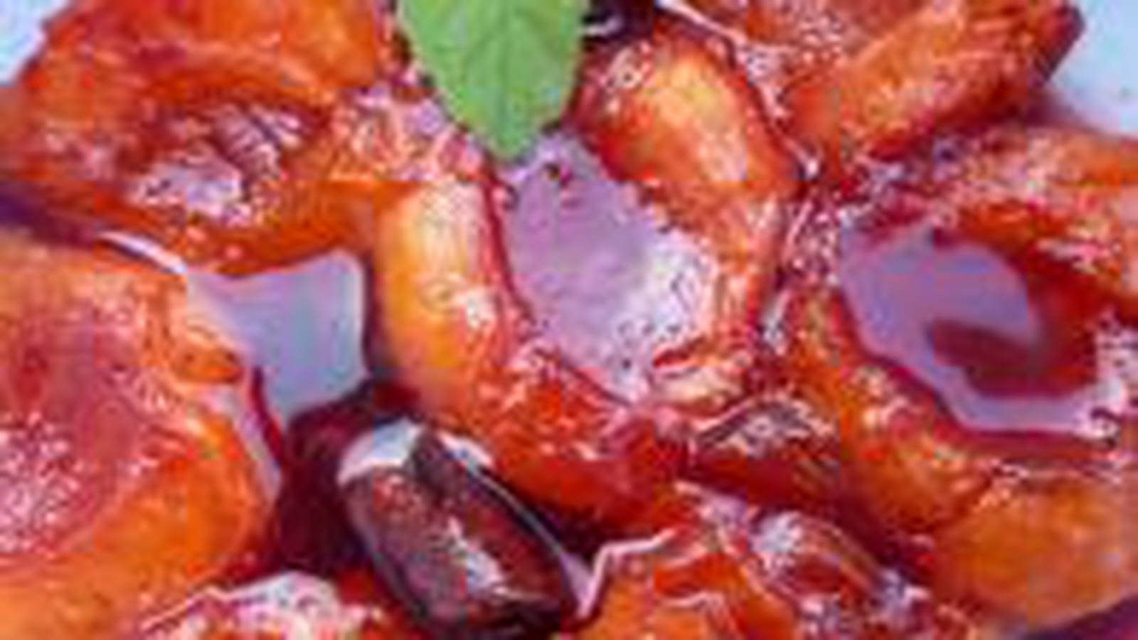 Compote abricot-vin-cannelle