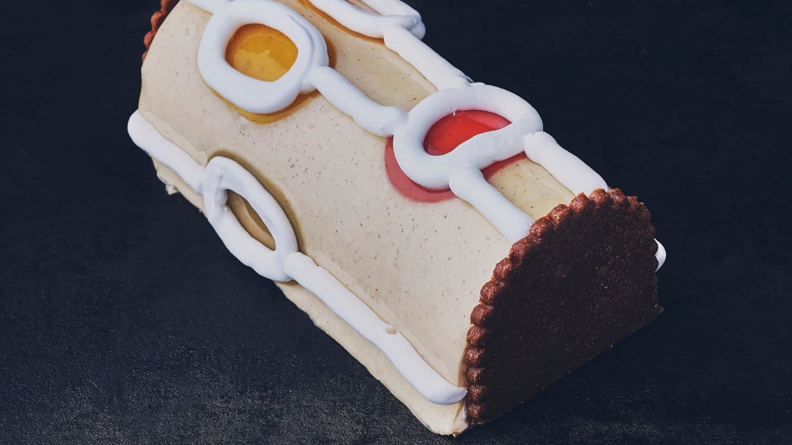 La bûche Totem de Benoît Castel