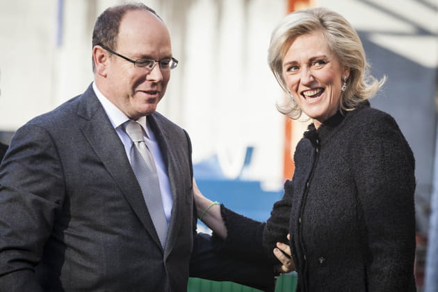 Astrid de Belgique et le Prince Albert II de Monaco pour l'EORTC