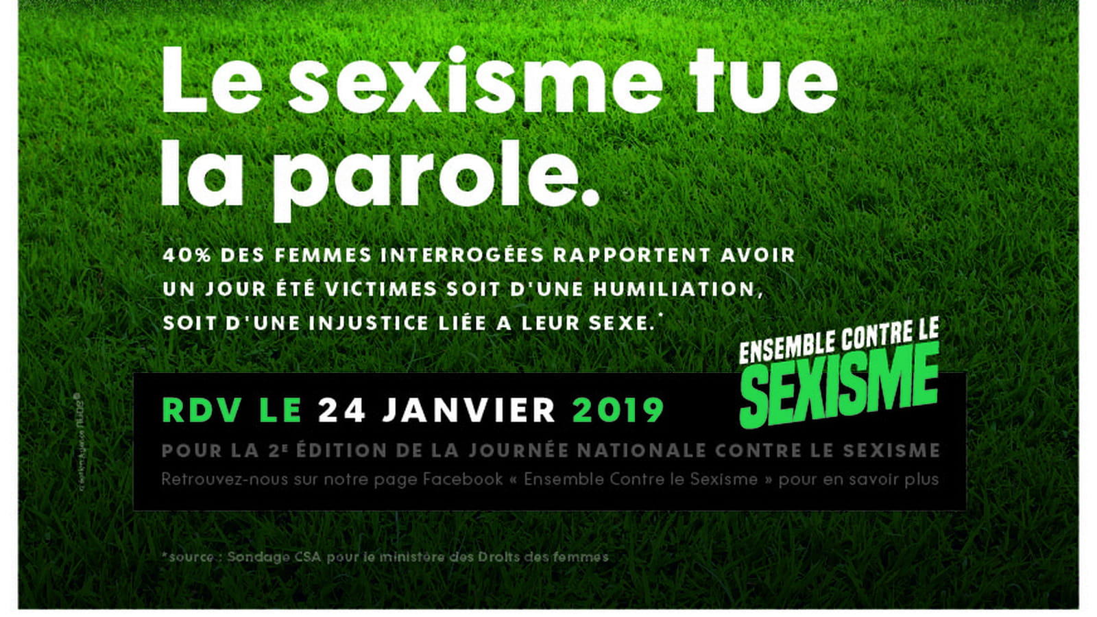 Le sexisme tue la parole