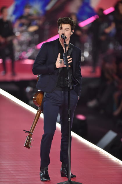 Shawn Mendes au défilé Victoria's Secret 2018