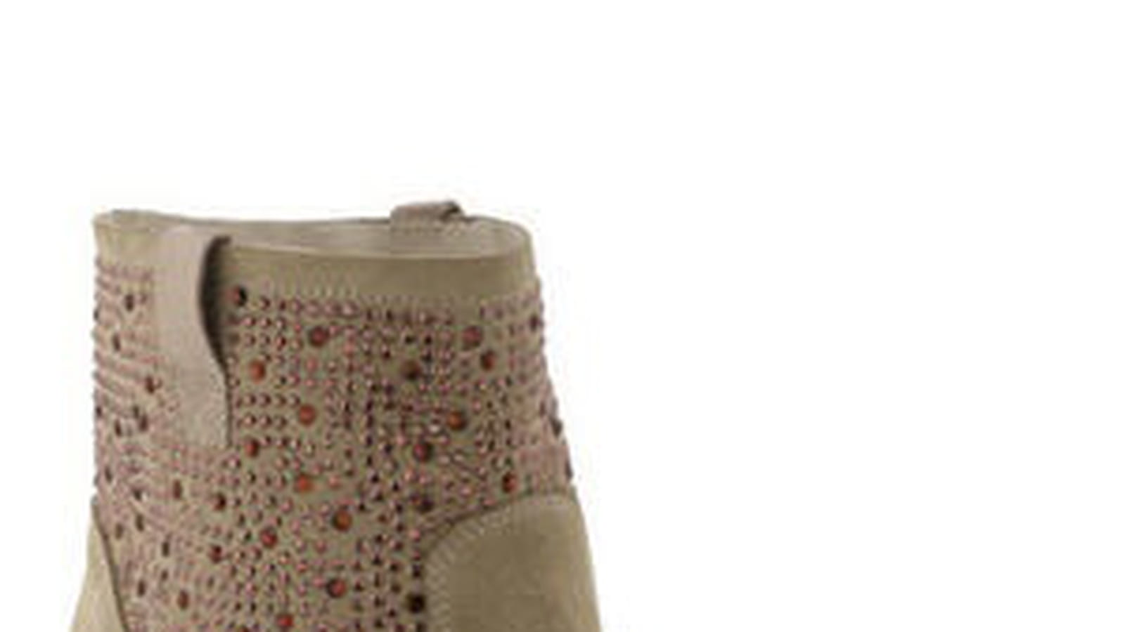 Bottines beige de La Halle aux Chaussures