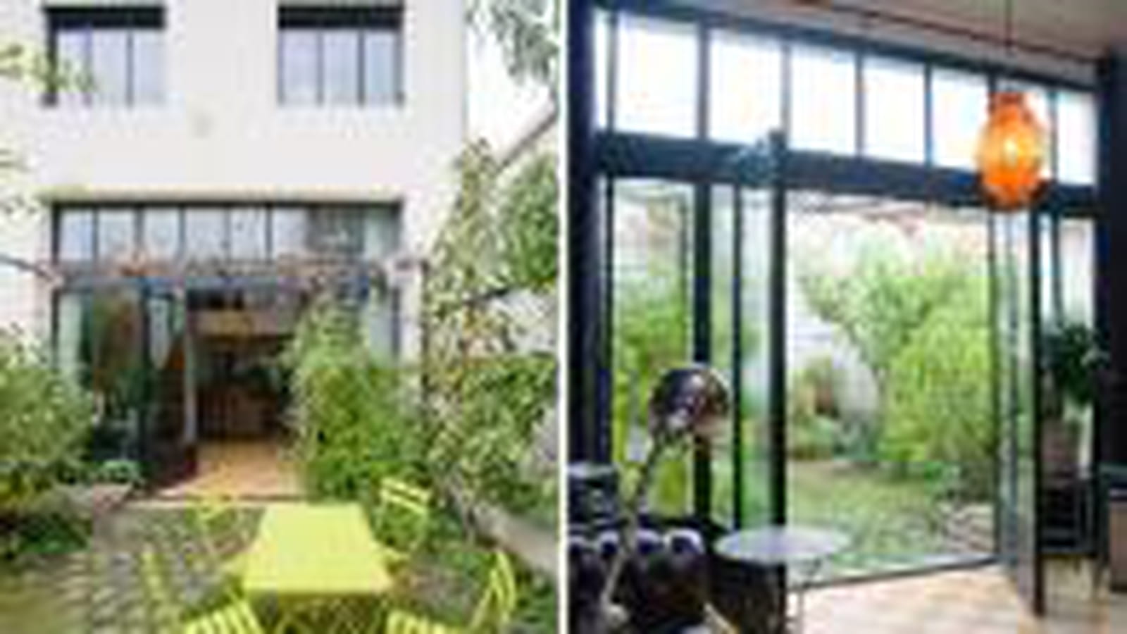Accès au jardin