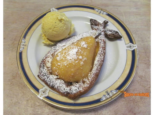 Feuilletés aux poires et Nutella