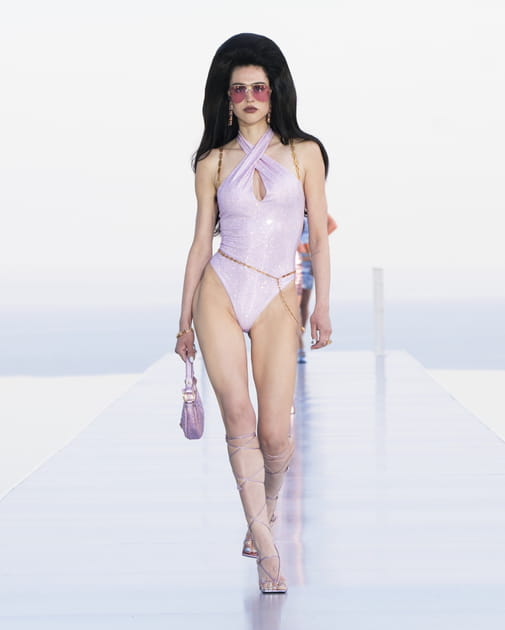 Look 6 du défilé "La Vacanza" de Versace