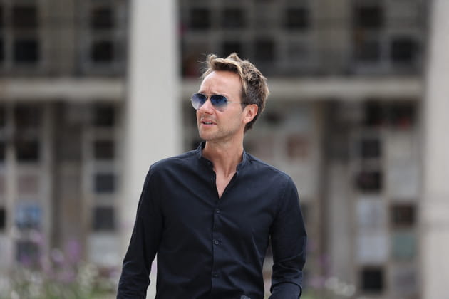 Cyril F&eacute;raud boulevers&eacute;e aux obs&egrave;ques de Patrice Laffont