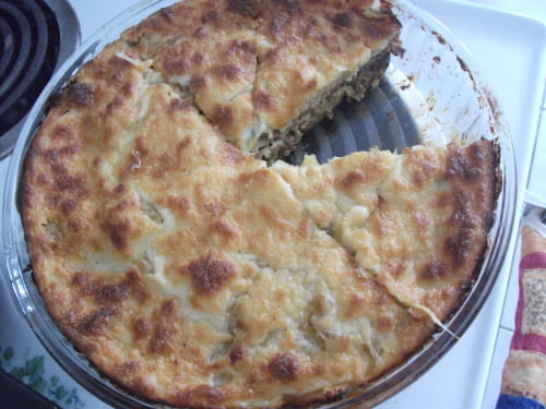 Gratin de chou à la béchamel