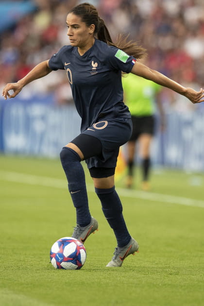 La footballeuse Amel Majri