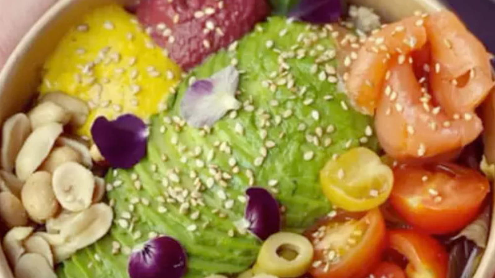 Bowl à l'avocat “Sunset Bowl” d'Avocateria