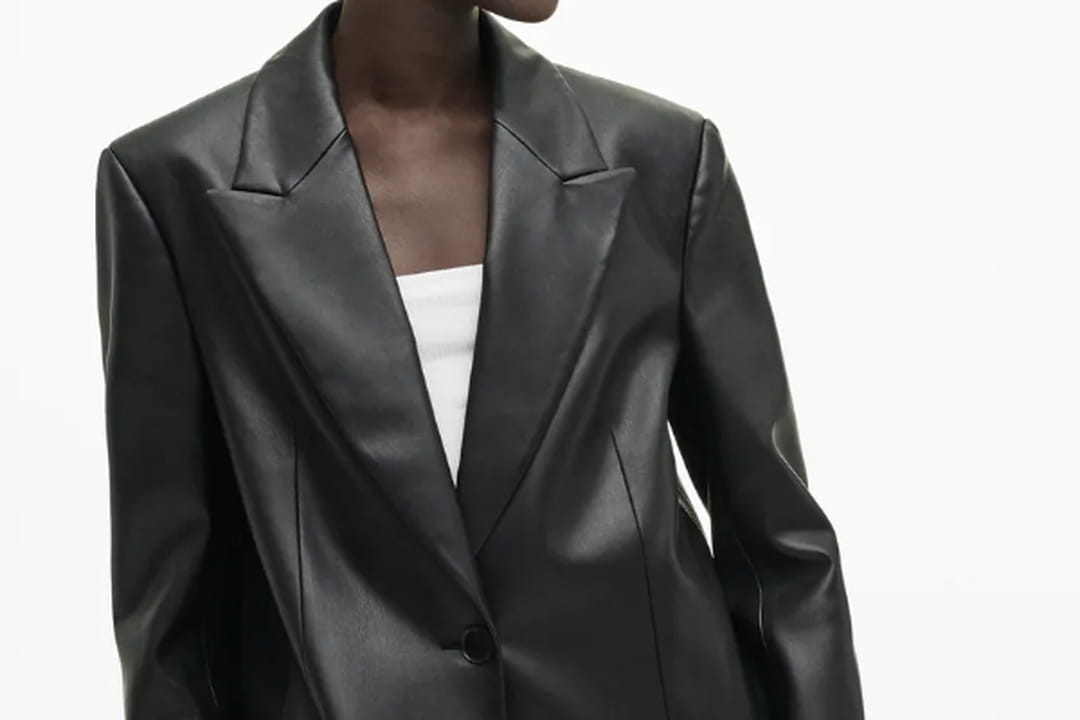 Veste En Cuir Zara Sans Manche