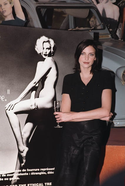 Nadja Auermann le 19 octobre 1995