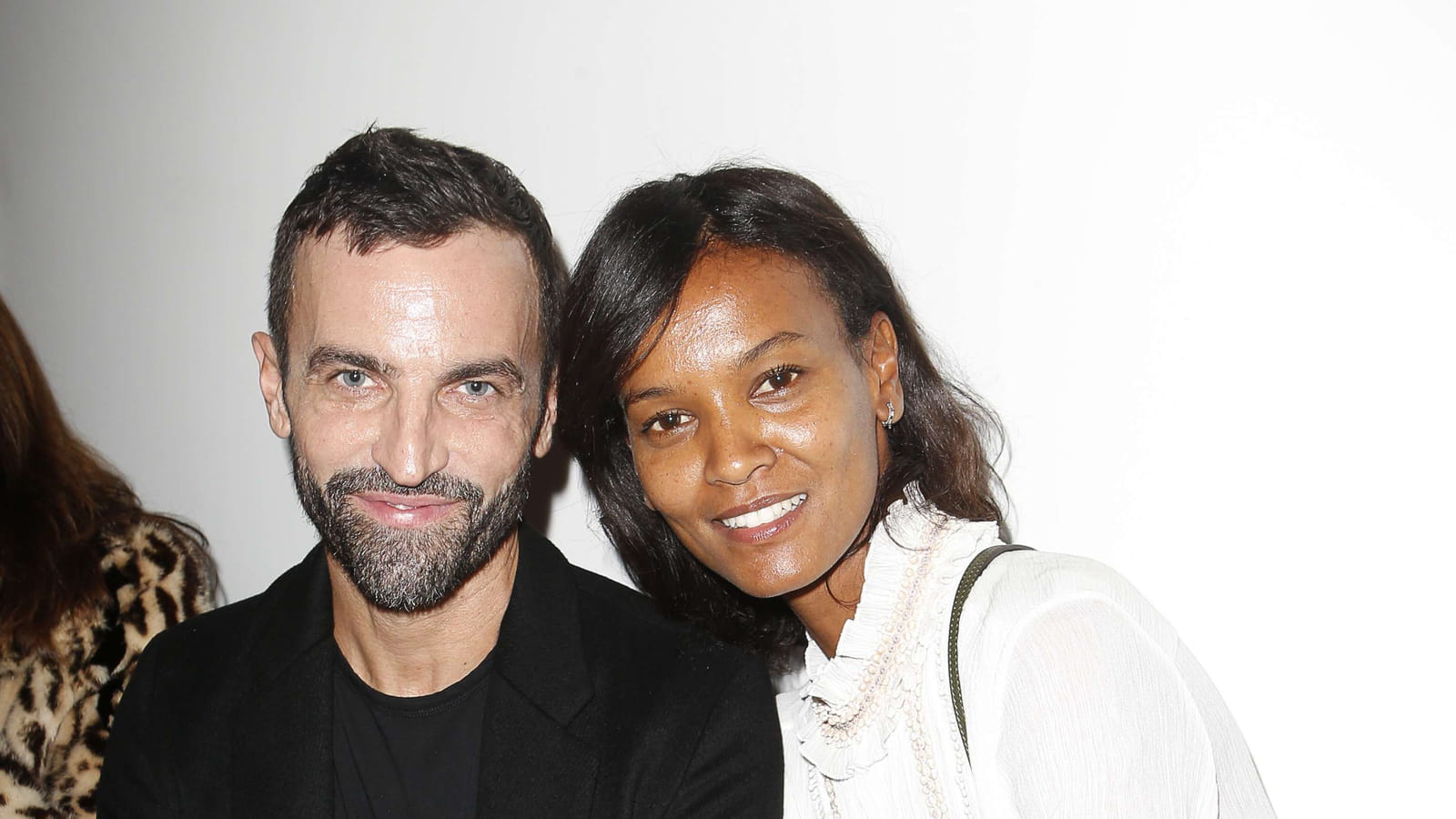 Nicolas Ghesquière et Liya Kebede