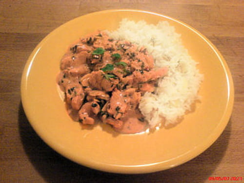 Poulet tandoori coco