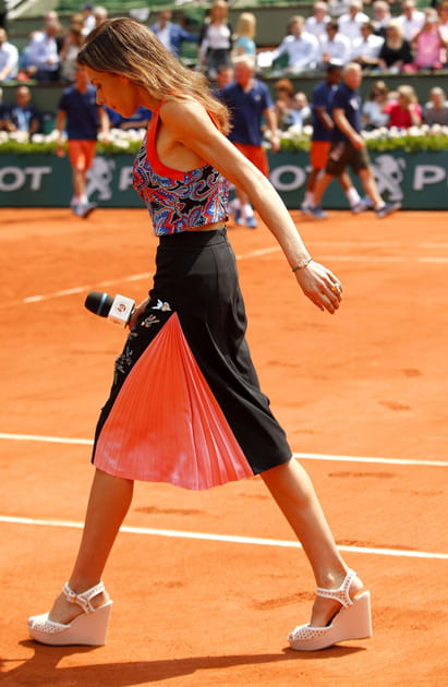 Marion Bartoli à Roland Garros, 2016