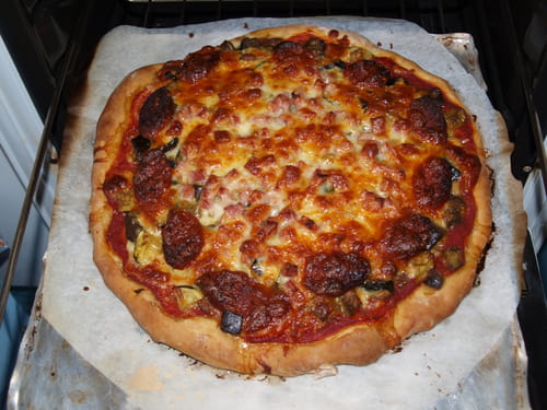 Pizza aux légumes